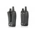 Long range walkie talkie set with 3 to 5 km range  Professional walkie talkie set with two walkie talkies and two charging docks
