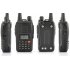 Long range walkie talkie set with 3 to 5 km range  Professional walkie talkie set with two walkie talkies and two charging docks