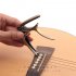 Longteam Acoustic Guitar Capo Guitar Part Accessories Instrument  Matte silver Guitar   Ukulele Universal