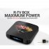Lot LCD X10 PLUS Smart TV Box Android9 0 WiFi 6K Quad Core Player 4 32GB British standard