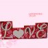 Love Blocks Wooden V day Gift Table  Top  Decoration Heart Shape Design L O V E Words Valentine s Day Decor LOVE