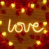 Love shaped  Neon  Light Battery Usb Dual purpose Modeling Lamp Valentine Day Confession Proposal Decoration Props Night Light
