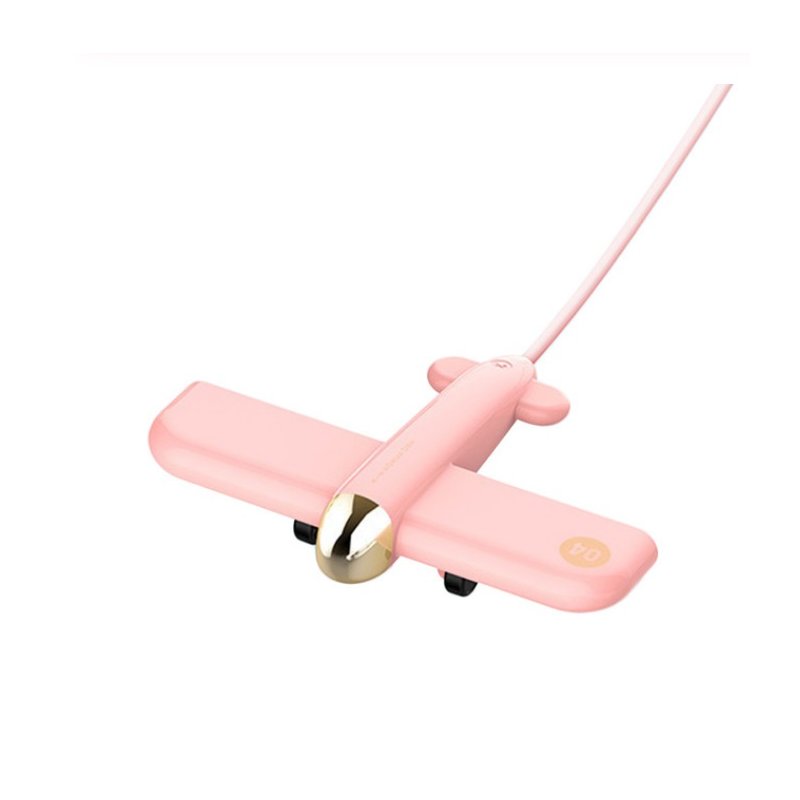 Lovely Aircraft Plane Shape Desktop USB 2.0 Expander 4-Port Hub Splitter for PC Computer Laptop Accessories Pink