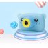 Lovely Auto Focus Digital Camera Cartoon High Definition Mini Sports Camera Toy Gift for Kids Pink Without memory card