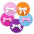 Lovely Bowknot Round Shape Sealing Silicone Cup Cover Decoration coffee