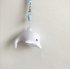 Lovely Dolphin Shape 7Colors Change Quick Flashing Night Light with Hanging Rope yellow
