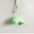 Lovely Dolphin Shape 7Colors Change Quick Flashing Night Light with Hanging Rope pink