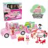 Lovely Kids Girls Play House Picnic Car with Dolls Educational Toys
