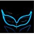 Lovely LED Neon Half Eyes mask for Halloween and Christmas Ball Party Birthday Mask Fluorescent green