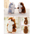 Lovely Talking Plush Hamster Toy  Can Change Voice  Record Sounds  Nod Head or Walk  Early Education 15cm
