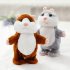 Lovely Talking Plush Hamster Toy  Can Change Voice  Record Sounds  Nod Head or Walk  Early Education 15cm