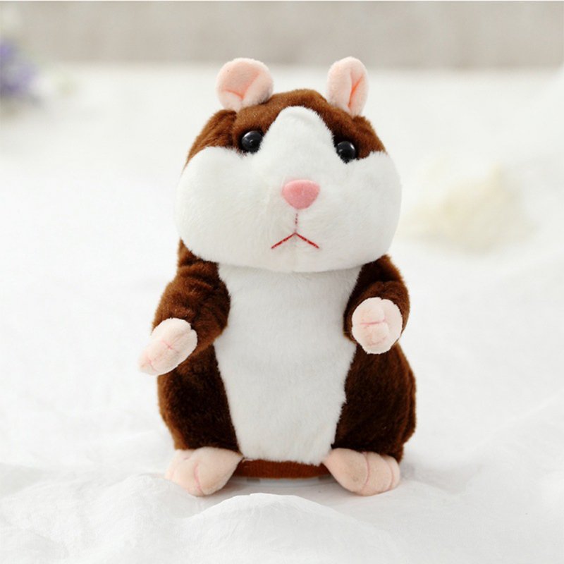 Lovely Talking Plush Hamster Toy