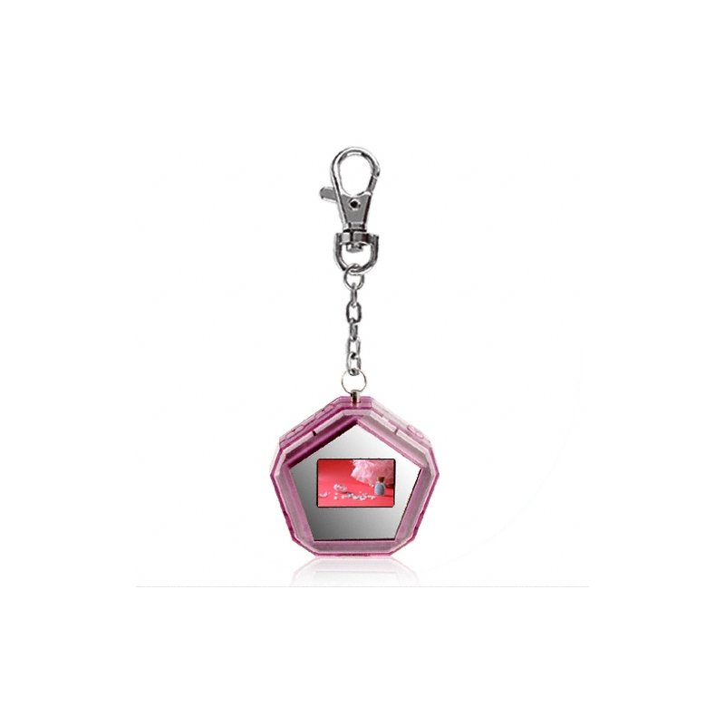 1.1 Inch LCD Purple Digital Photo Frame - Multi Format Display