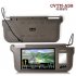 Low factory direct priced sun visor monitor with a 9 inch LCD screen   With two video inputs plus a built in mirror and night light  this makes a great upgrade 
