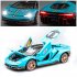 Lp770 1 24 Simulation Car Model 3 Modes Children Alloy Pull Back Car Ornaments for Boys Birthday Gifts Bright Black
