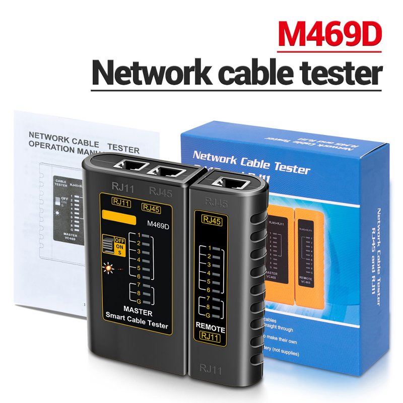ANENG Rj45 Rj11 Multi-functional Network Cable Tester 