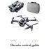 Ls S1s Mini Drone with HD Camera Wifi Optical Flow Positioning RC Quadcopter Brushless Foldable Fpv Drones 4k 1 Battery