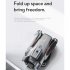 Ls S1s Mini Drone with HD Camera Wifi Optical Flow Positioning RC Quadcopter Brushless Foldable Fpv Drones 4k 1 Battery