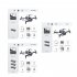 Ls S1s Mini Drone with HD Camera Wifi Optical Flow Positioning RC Quadcopter Brushless Foldable Fpv Drones 4k 1 Battery