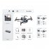 Ls S1s Mini Drone with HD Camera Optical Flow Positioning RC Quadcopter Brushless Foldable Fpv Drones 4k 2 Batteries