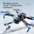 Ls ks11 2 4g Wifi Fpv with HD Camera 18mins Flight Time Brushless Foldable Rc Drone Quadcopter Rtf 2 Batteries
