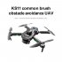 Ls ks11 2 4g Wifi Fpv with HD Camera 18mins Flight Time Brushless Foldable Rc Drone Quadcopter Rtf 2 Batteries