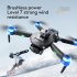 Ls ks11 2 4g Wifi Fpv with HD Camera 18mins Flight Time Brushless Foldable Rc Drone Quadcopter Rtf 3 Batteries