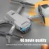 Lsrc Xt9 Wifi Fpv With 4khd Dual Camera Altitude Hold Mode Foldable RC Drone Quadcopter RTF  optical Flow Location  Dark Gray 4K Aerial 3 Battery