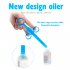 Lubricant Applicator Enema Injector Anal Vagina Clean Tools Syringe Sex Aid Tool Lube Launcher Sex Toys For Couple Adult Erotic blue