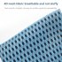 Lumbar Support Pillow Memory Foam Low Back Pain Relief Ergonomic line For Car Seat Office Chair Recliner Bed sky blue mesh