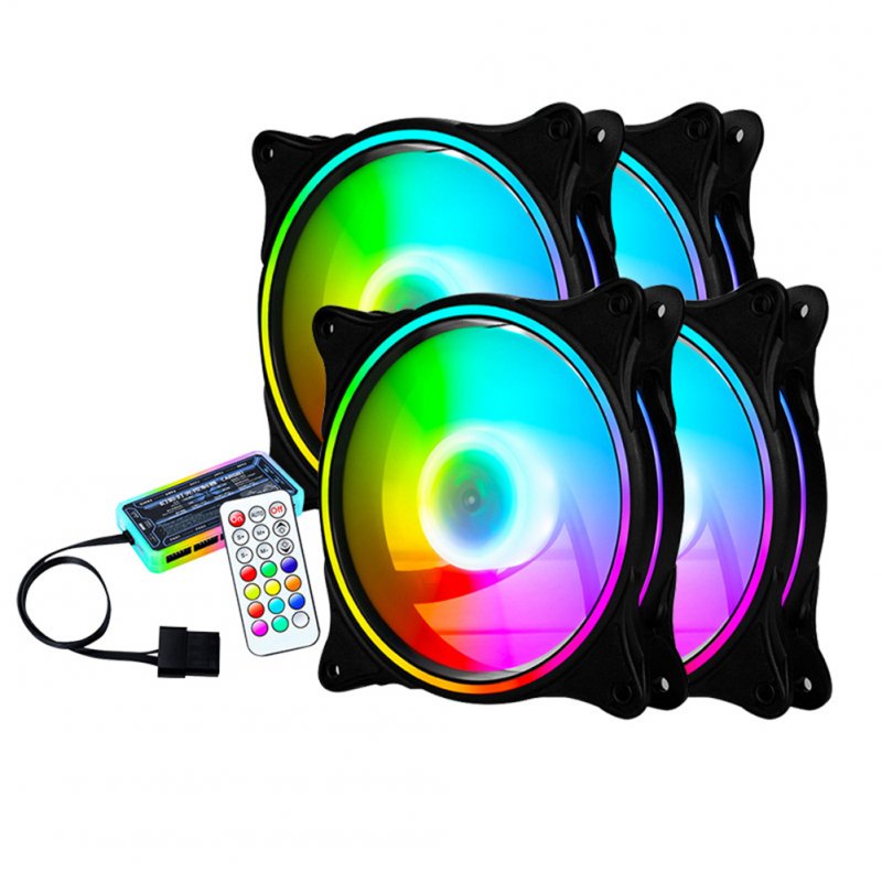 Luminous Case Cooling Fan 120mm Silent Hydraulic Case Radiator Cooling Cooler 