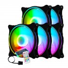 Luminous Case Cooling Fan 120mm Silent Hydraulic Case Radiator Cooling Cooler 