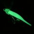 Luminous Fish Type Soft Bait Fishing Lures Sinking DIY Lead Head Three Anchor Hook Fish Baits 1 2OZ