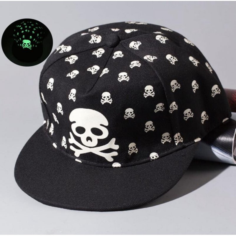 US Luminous Hip-Hop Baseball Cap Glow In The Dark Night  Green Light TFBOYS