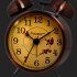 Luminous Retro Twin Bell Loud Alarm Clock Super Silent Non Ticking Table Alarm Clock For Home Office roman