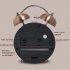 Luminous Retro Twin Bell Loud Alarm Clock Super Silent Non Ticking Table Alarm Clock For Home Office luminous