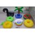 Lumiparty 14Pcs Set Pool Bath Floating Inflatable Drinks Cup Holder Toy for ChildrenFGCP