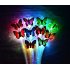 Lumiparty Butterfly LED Fiber Optic Light Up Hair Barrette   Rainbow For Concert and Party