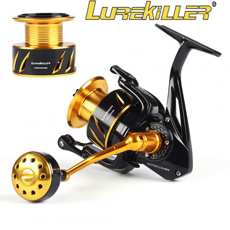 Wholesale Lurekiller Saltist CW3000- CW10000 Spinning Jigging Reel Spinning  Reel 10BB Alloy Reel 35kgs Drag Power CW3000 (double line cup) From China