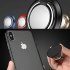 Luxury Rotatable Finger Ring  Mobile  Phone  Holder Stand  For Universal Car Magnetic Mount Phone Back Sticker Pad Bracket black