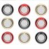 Luxury Rotatable Finger Ring  Mobile  Phone  Holder Stand  For Universal Car Magnetic Mount Phone Back Sticker Pad Bracket black