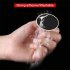 Luxury Rotatable Finger Ring  Mobile  Phone  Holder Stand  For Universal Car Magnetic Mount Phone Back Sticker Pad Bracket black