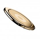 Luxury Spin Finger  Ring  Mobile  Phone  Holder, 360 Degree Rotatable Magnet Metal Smartphone Socket, For Magnetic Car Mount Stand gold