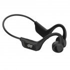 Ly1 Bone Conduction Bluetooth compatible 5 2 Headset Wireless Noise Reduction Headphones Sweat proof Sports Earphones Classic black