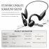 Ly1 Bone Conduction Bluetooth compatible 5 2 Headset Wireless Noise Reduction Headphones Sweat proof Sports Earphones Classic black