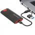 M 2 Dual protocol SSD Case M 2 NVME SATA Hard Disk Enclosure 10Gbps High speed Transmission