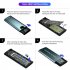 M 2 Hard Disk Box Pcie Nvme Ngff Sata Dual protocol Dual purpose Ssd Case 10Gbps High Speed Reader Adapter Arc Plane
