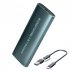 M 2 Hard Disk Box Pcie Nvme Ngff Sata Dual protocol Dual purpose Ssd Case 10Gbps High Speed Reader Adapter Arc Plane