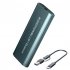 M 2 Hard Disk Box Pcie Nvme Ngff Sata Dual protocol Dual purpose Ssd Case 10Gbps High Speed Reader Adapter Arc Plane