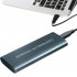 M 2 Hard Disk Box Pcie Nvme Ngff Sata Dual protocol Dual purpose Ssd Case 10Gbps High Speed Reader Adapter Arc Plane